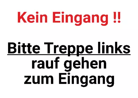 Warnschild Zutritt verboten Warnung - Zutritt verboten Kein Eingang! Bild